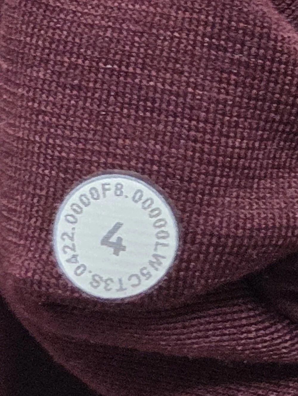 Lululemon Align High-Rise Leggings Burgundy Size 4